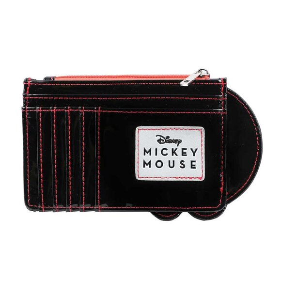 Disney Mickey Mouse Quilted Crossbody Purse and Card Wallet - Picture 8 of 8